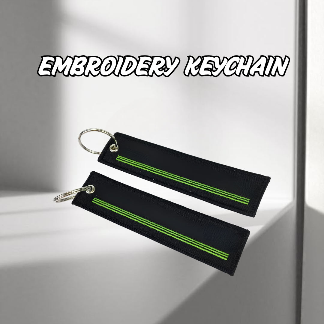 Embrodery Keychain