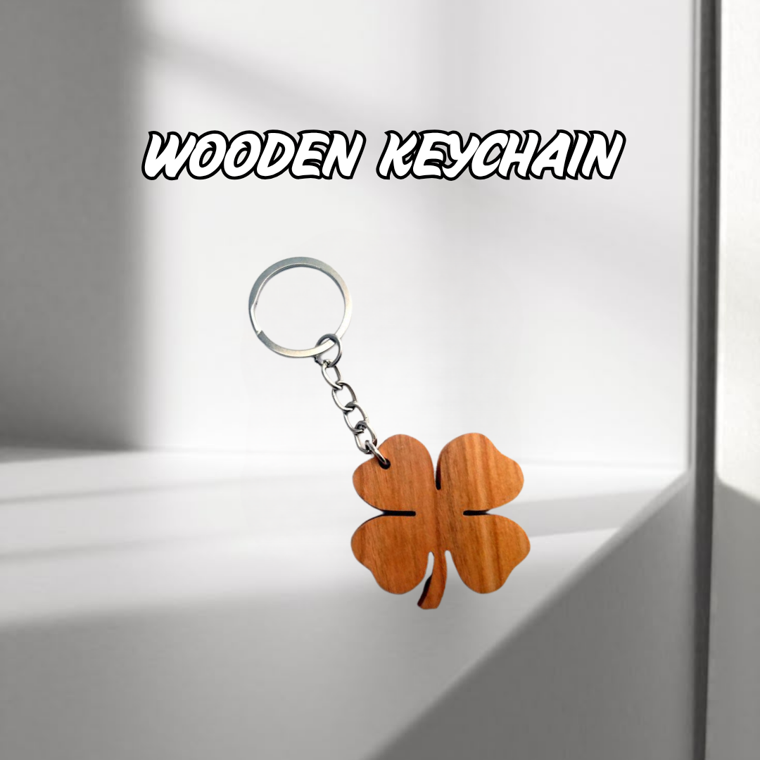 Wooden Keychain