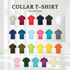 Microifber Short Sleeve Collar T-shirt