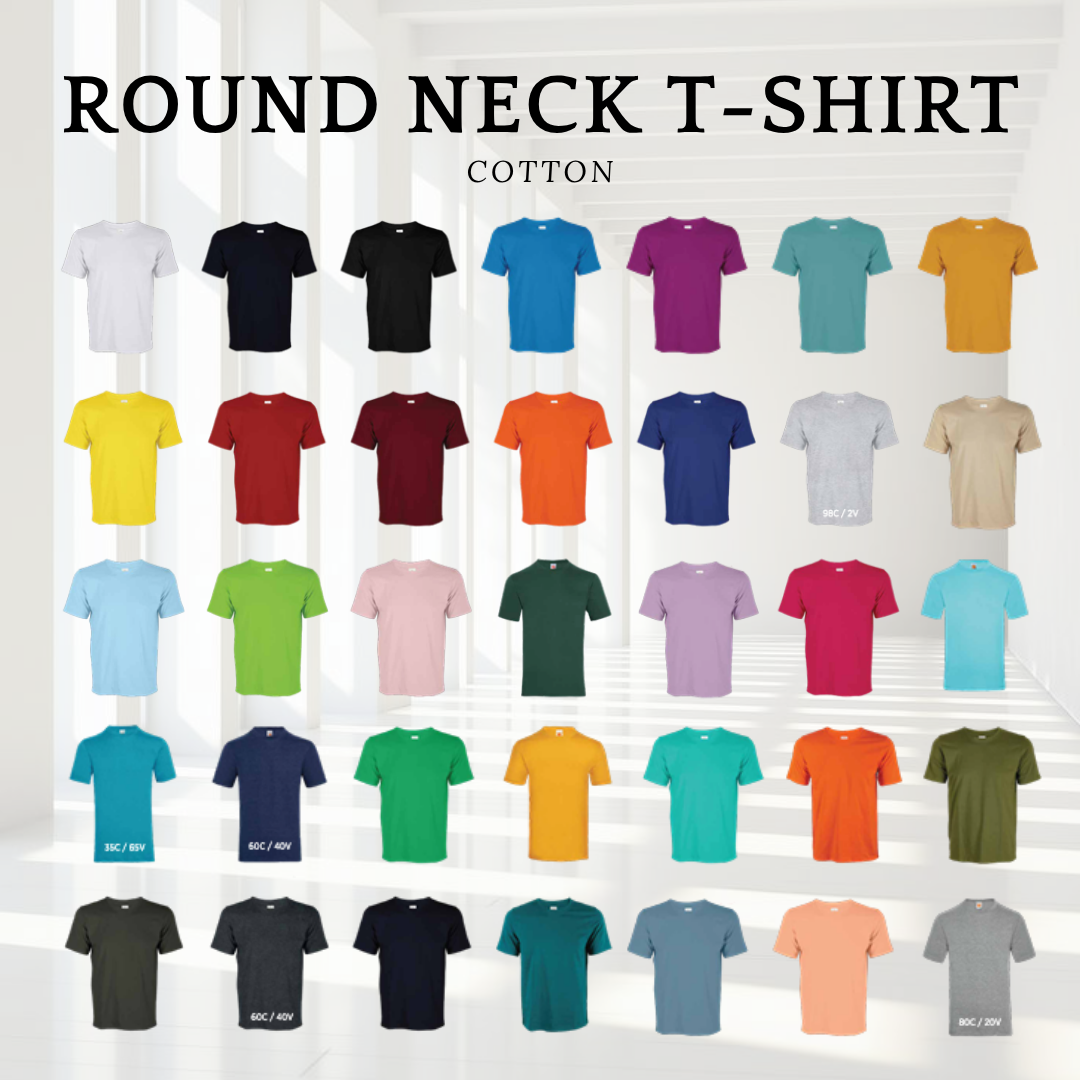 Microifber Short Sleeve Round Neck T-shirt